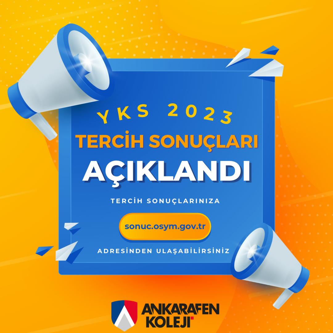 YKS 2023 TERCİH SONUÇLARI AÇIKLANDI!